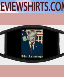 Donald Trump Mask Flag US Cloth Face Mask