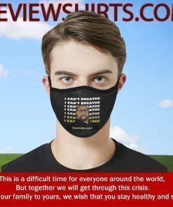 George Floyd I Can’t Breathe Face Masks - #ICan’tBreathe
