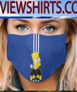 Face Mask Figure, Adidas, Simpsons, Bart, Cartoon, The Simpsons, Character Face Mask Filter usa 2020