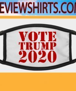 Vote Trump 2020 Face Mask