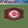 CINCINNATI REDS FACE CLOTH FACE MASK