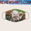 COW FUNNY CLOTH FACE MASK