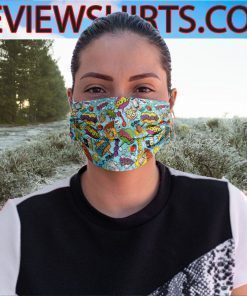 Coloful Comic Face Masks