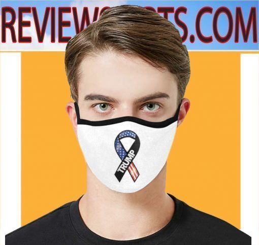 Donald Trump Flag US Face Masks - Trump Ribbon 2020