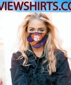 Face Mask Cool Clemson Tiger Flag Face Mask