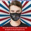 Flag 4th Of July Independence Day Gift Funny Gift For Dad, Mom, Wife, Girls & kids or Family Face Mask