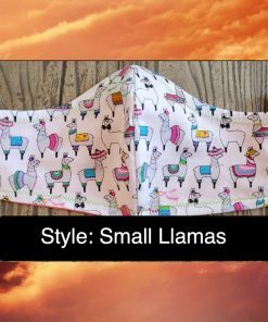 LLama Not a Sheep Not a Goat Yep they are LLamas! Washable Face Mask Made and shipped from USA SAME DAY shipping