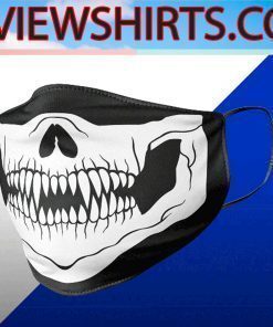 SKULL BLACK FACE MASK
