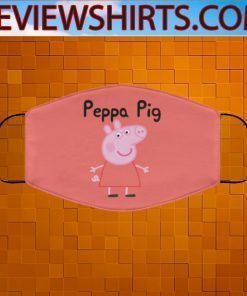 Cartoon Peppa Pig Face Mask