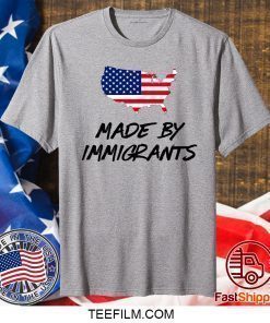 US Flag Made By Immigrants Shirt