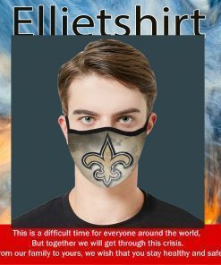 New Orleans Saints New Face Mask Filter US 2020