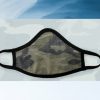 New Vintage Camo Style 100% Cotton Face Mask with soft cotton ear loops Made in USA Washable and Reusable