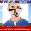 Ottawa Senators New Face Mask Filter US 2020
