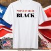 People of color black shirt