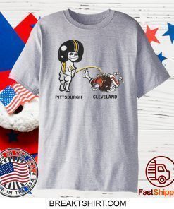Piss on Pittsburgh Steelers Pee Cleveland Browns Shirt