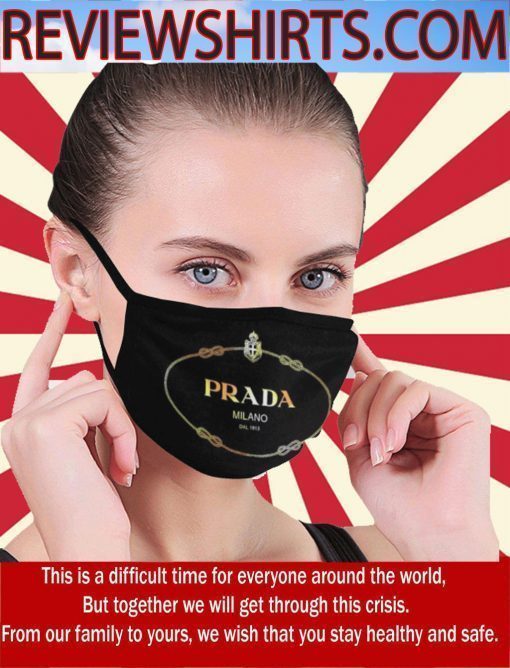 Logo Prada Face Masks Filter PM2.5