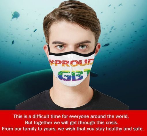 #Proud LGBT Cloth Face Mask