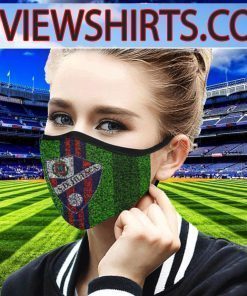 SD Huesca Flag US Face Masks