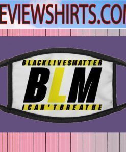 Black Lives Matter - I Can't Breathe Face Mask s