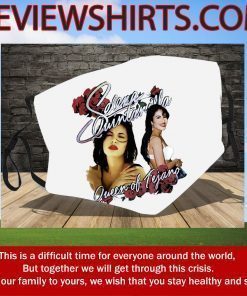 Selena Quintanilla-Pérez Queen of Tejano Filter Face Masks