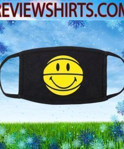 Smiley Basketball Face Mask