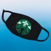 Starbucks Parody Social - Distancing Mask - Black Face Mask - Washable Face Mask