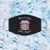 Stay Trippy Little Hippie Retro Minibus Van 1960s 1970s Face Mask Filter PM2.5