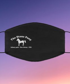 Stone Pony Fabric Face Mask