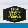 Stop Killing Black People 3 Layer Cloth Face Mask