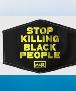 Stop Killing Black People 3 Layer Cloth Face Mask