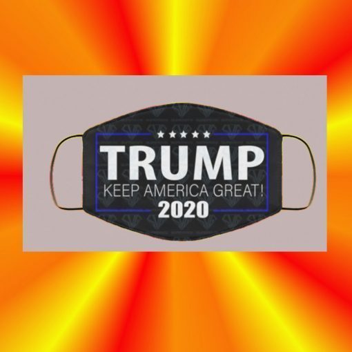 TRUMP 2020 KEEP AMERICA GREAT MAGA FACE MASK