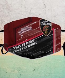 This Is How I Save The World Cleveland Cavaliers Face Mask