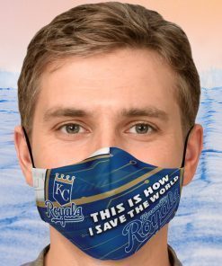 This Is How I Save The World Kansas City Royals Face Mask