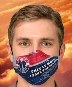 This Is How I Save The World Washington Wizards Face Mask