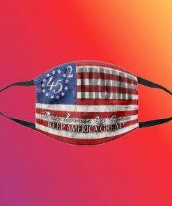 Trump 2020 45th President Make Liberals Cry Again Face Mask Free Shipping