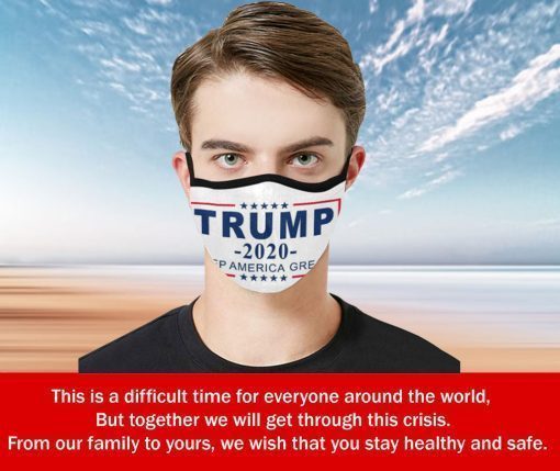 Trump 2020 Keep America Great Cloth Face Mask