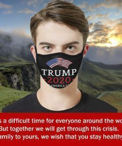 Trump 2020 Keep America Great Flag Cloth Face Mask Archives