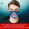 University of Arizona Cloth Face Mask Antibacterial Fabric