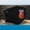 acdc guitar fire all over printed face mask free ship