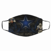 Dallas Cowboys Face Mask PM2.5 Filter - Fans Dallas Cowboys