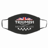 Triumph motorcycles symbol face mask