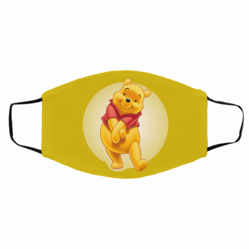 Winnie the Pooh quarantined face mask