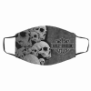 The punisher harley-davidson all over printed face mask