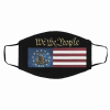 We The People – Gold – 2nd Amendment Flag Face Mask Free Shipping