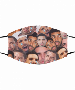 DRAKE FACE FACE MASK
