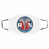 Registered Nurse Mens Womens Face Mask
