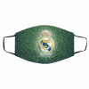 Real Madrid FC Face Mask Filter Activated Carbon PM 2.5 FM
