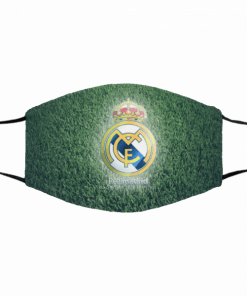Real Madrid FC Face Mask Filter Activated Carbon PM 2.5 FM