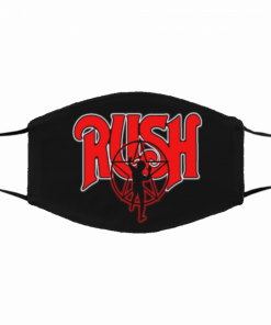 rush band Earloop mask cycling anti dust haze mouth face mask