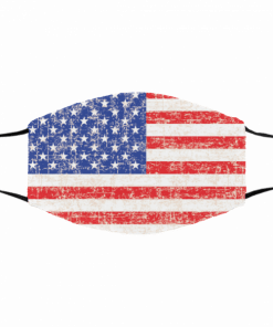 AMERICAN US FLAG FACE MASKS